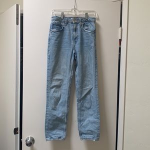 Zara blue jeans straight leg